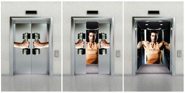 這樣的電梯你敢坐 嚇人的創意電梯廣告