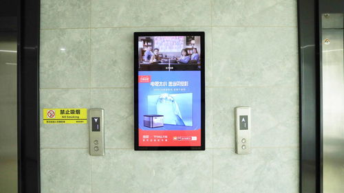 當貝電梯廣告又來了,這樣的廣告我服,但我得找物業(yè)要廣告費去