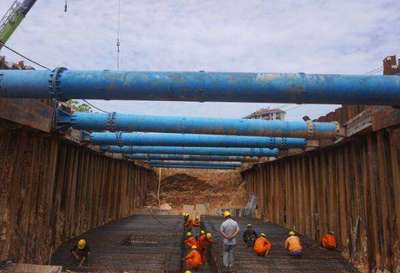 精工筑基石，活水潤(rùn)椰城——中鐵四局海口地下綜合管廊樁基與輸水管道工程施工紀(jì)實(shí)